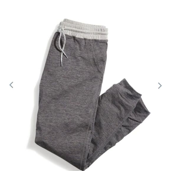 Marine layer Sport Yoga Jogger in Dark Heather Grey - Picture 1 of 5